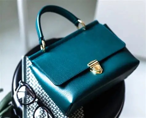 Compact Leather Belt Bag - Black